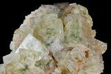 Green Cubic Fluorite Crystal Cluster - Morocco #180264-1